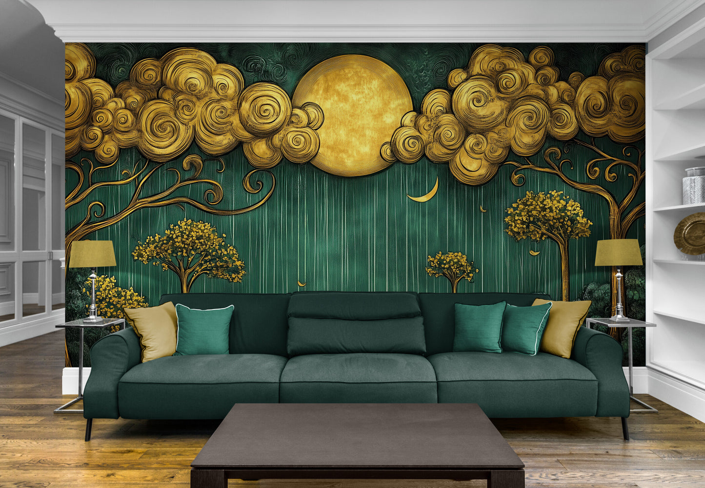 Art Nouveau Wallpaper - design 1