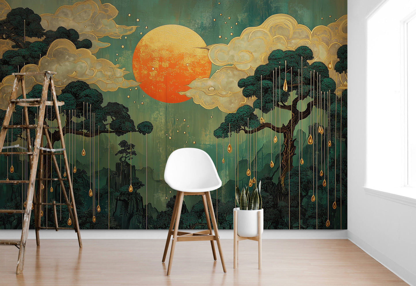 Art Nouveau Wallpaper - design 5