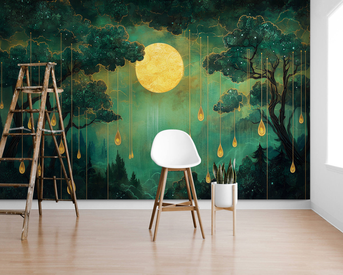 Art Nouveau Wallpaper - design 3