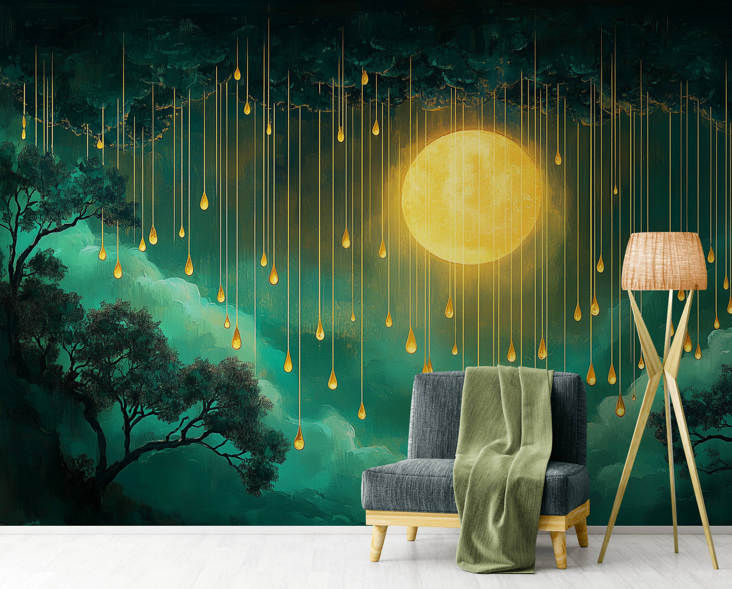 Art Nouveau Wallpaper - design 6