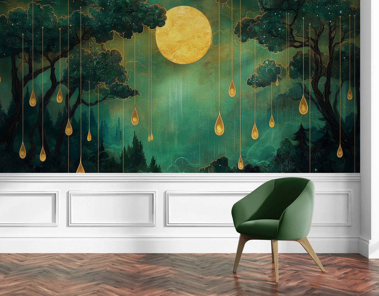 Art Nouveau Wallpaper - design 3