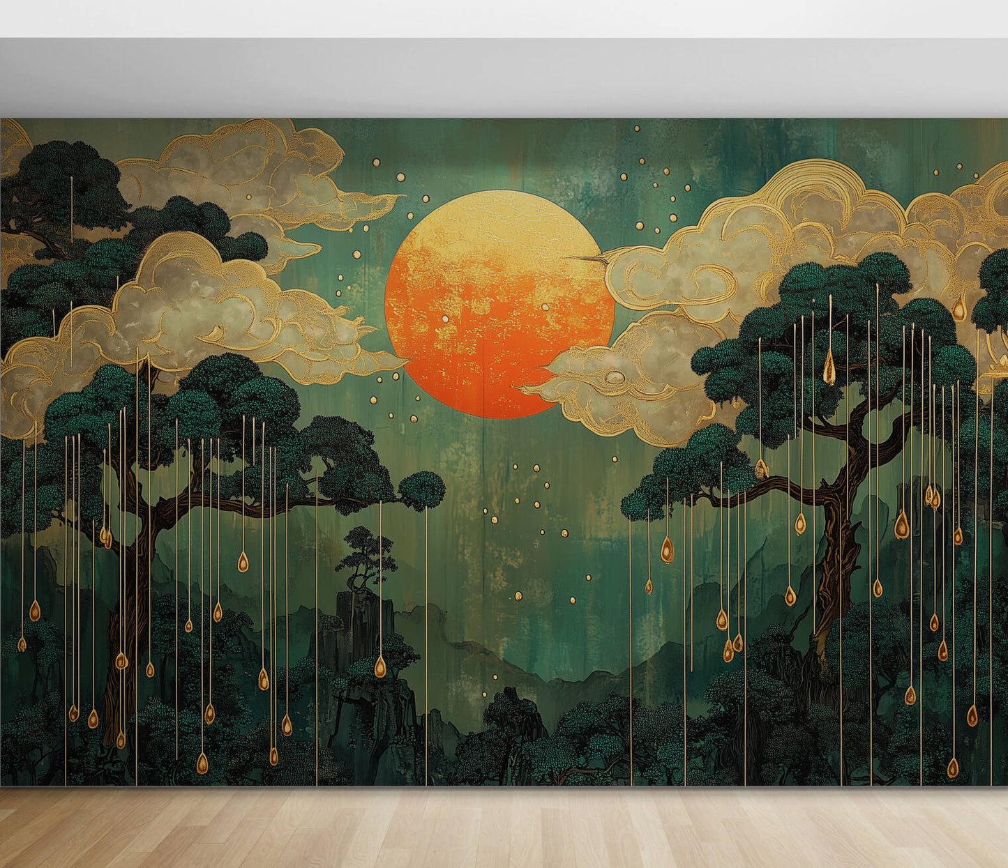 Art Nouveau Wallpaper - design 5