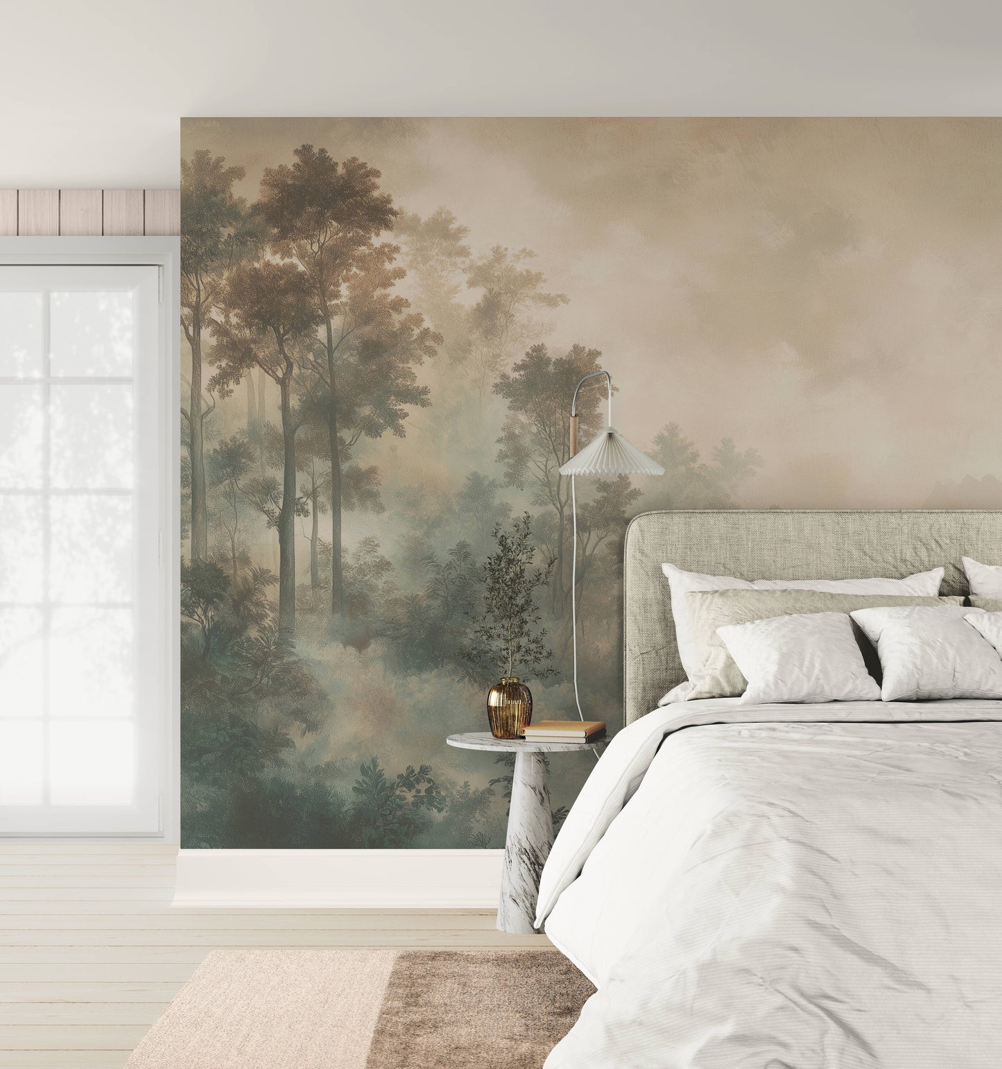 Scandinavian Wallpaper - Peel and Stick Polyester