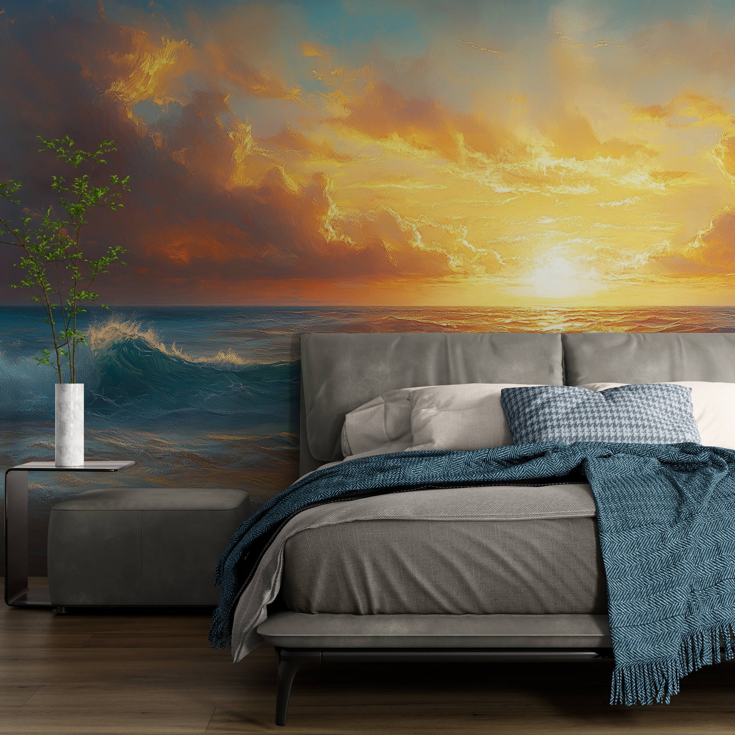 Ocean Wallpaper - Peel and Stick Polyester