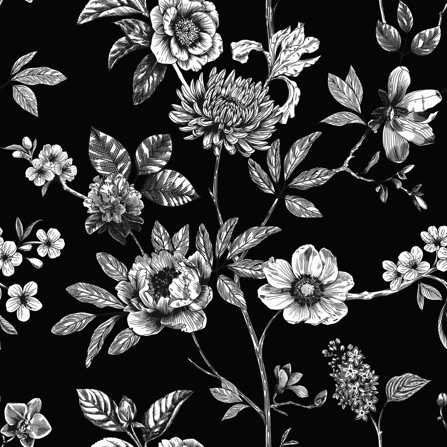 Floral Wallpaper - design 3