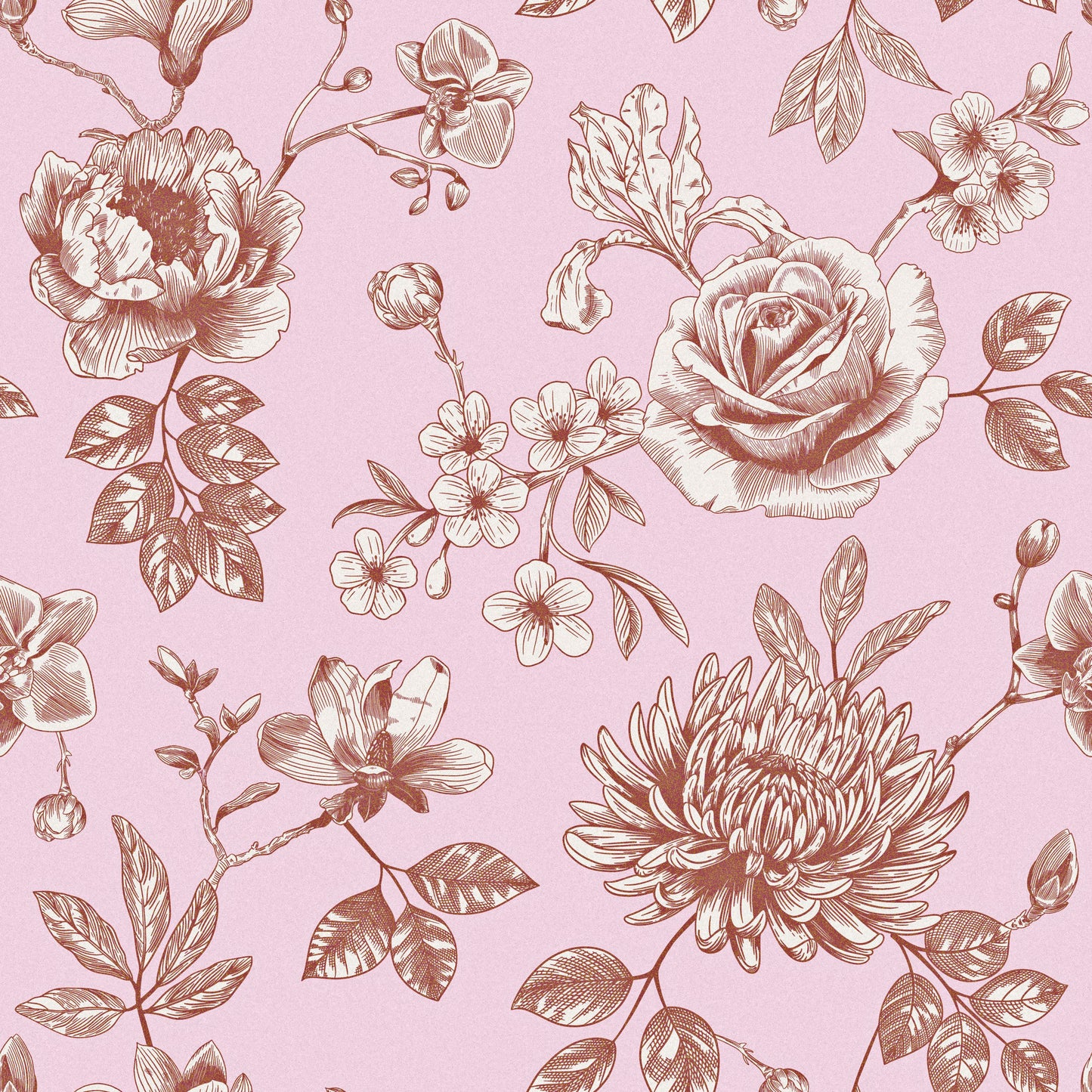 Floral Wallpaper - design 1