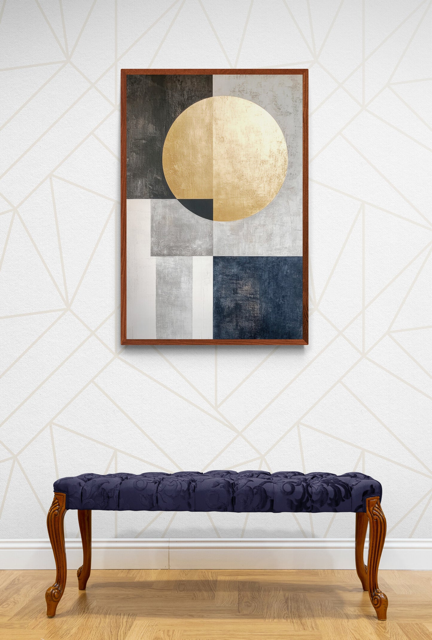 Abstract wall art - framed and unframed canvas