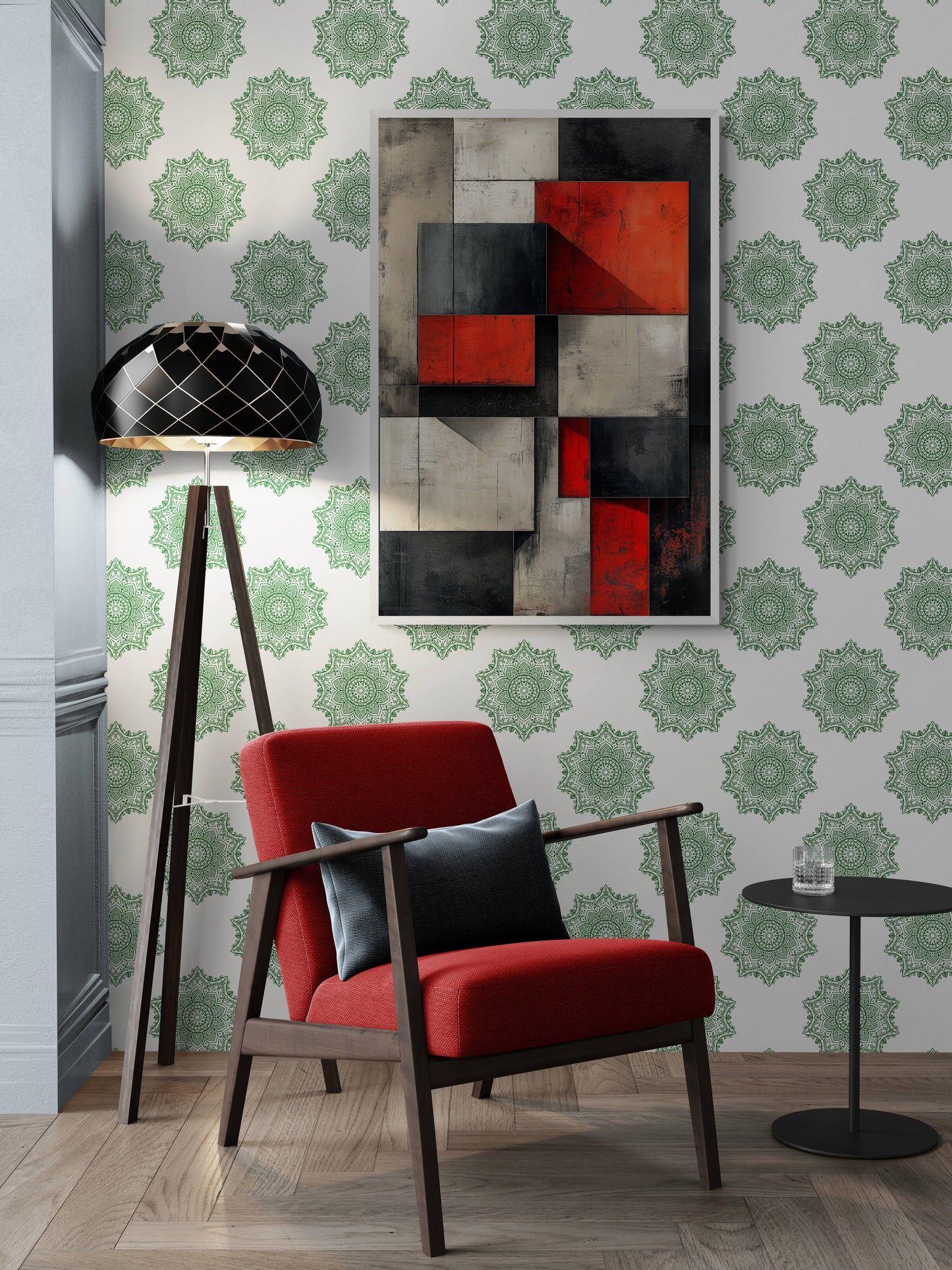 Abstract wall art - framed and unframed canvas