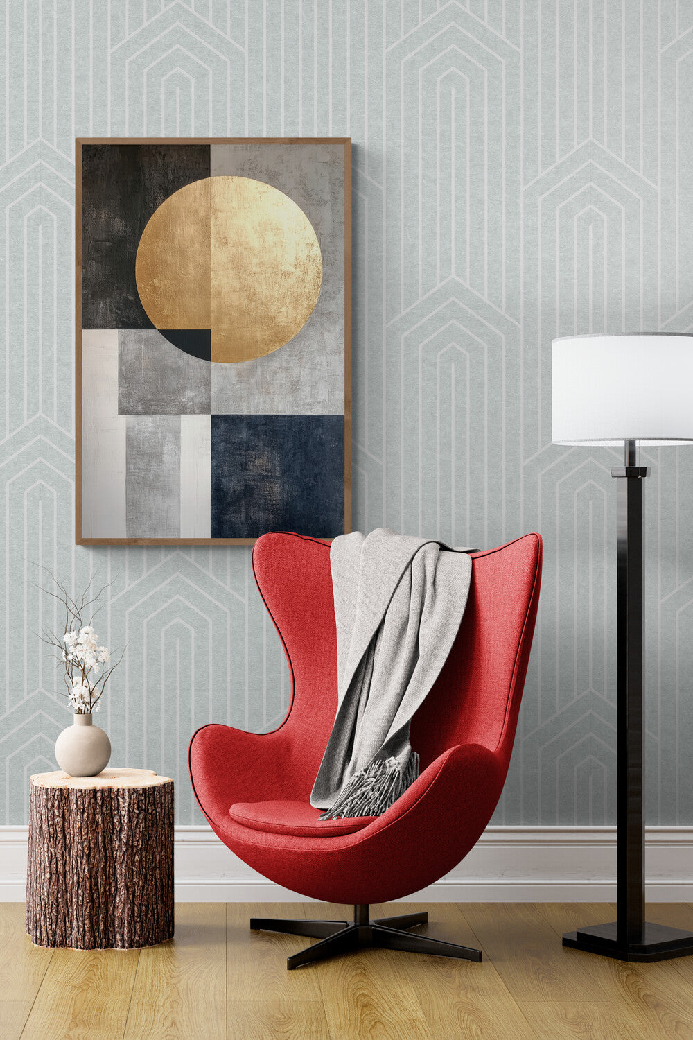 Abstract wall art - framed and unframed canvas