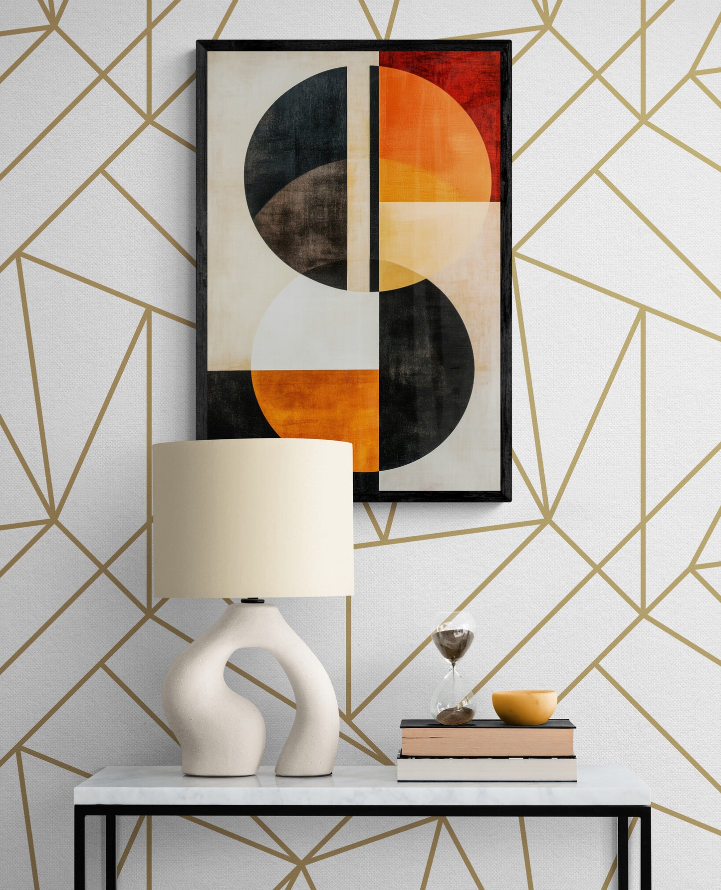 Abstract wall art - framed and unframed canvas