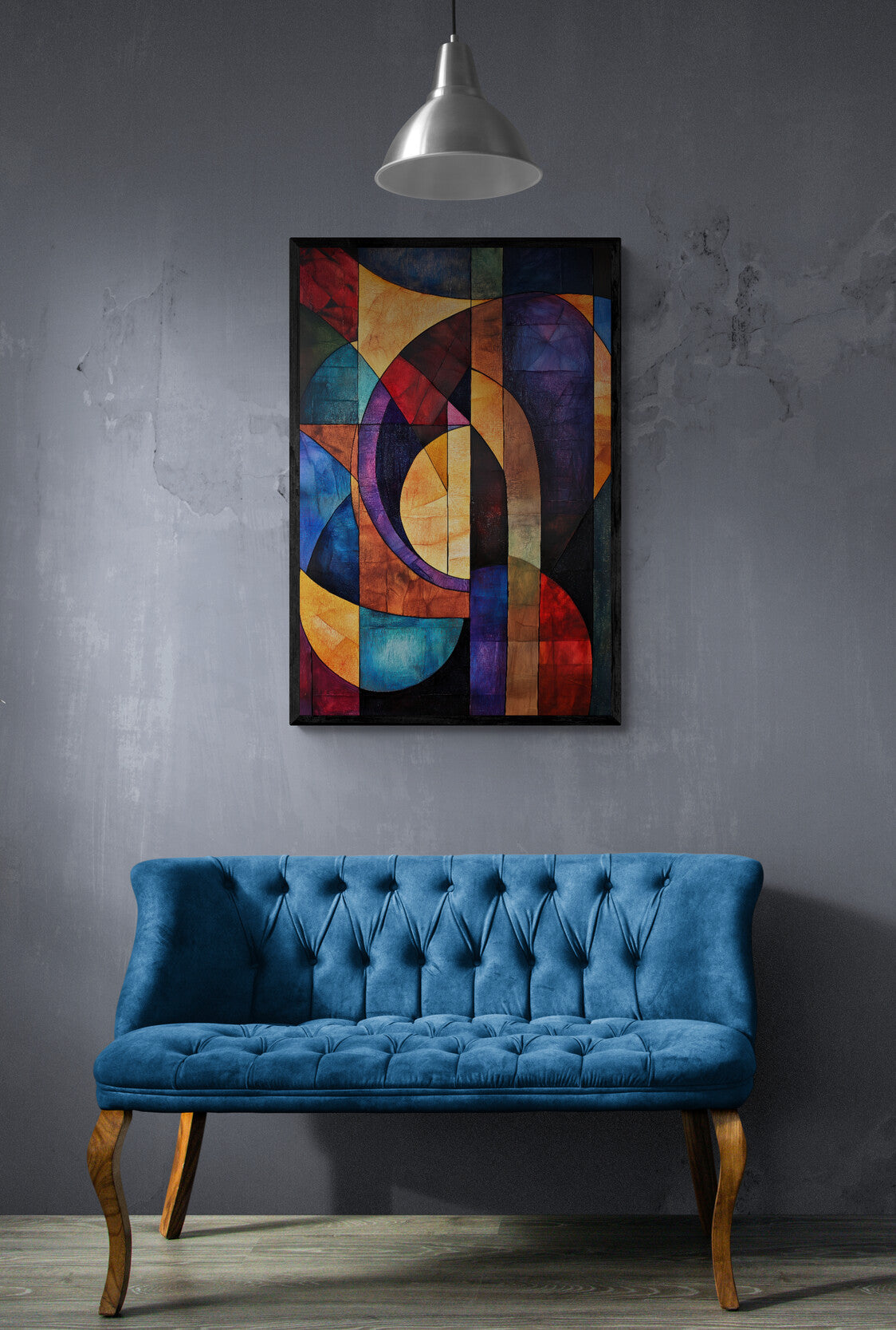 Abstract wall art - framed and unframed canvas