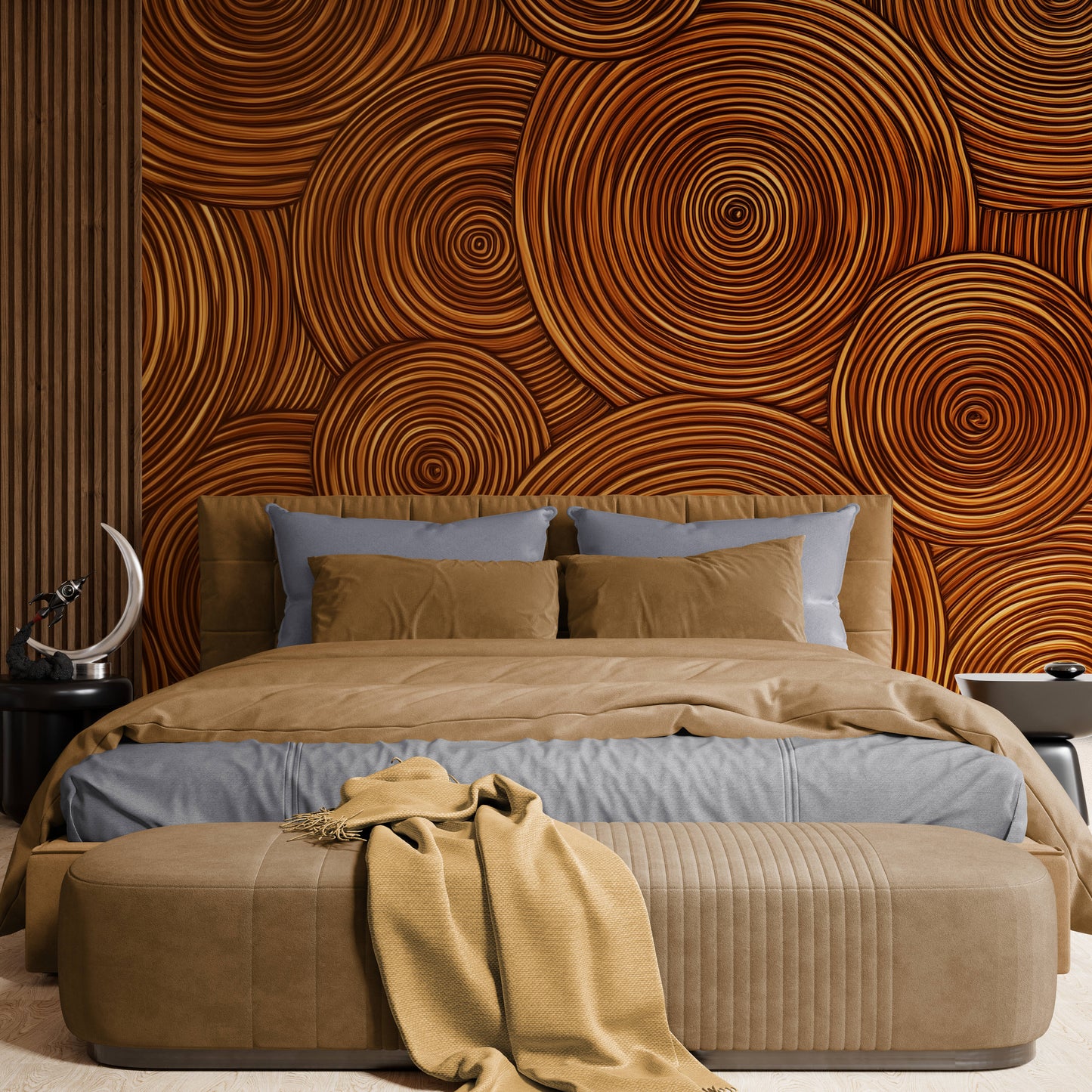 Art Nouveau Wallpaper - Abstract -1
