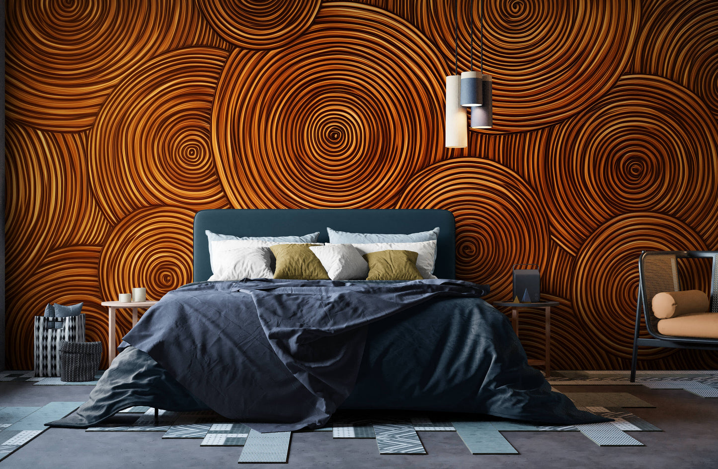 Art Nouveau Wallpaper - Abstract -1