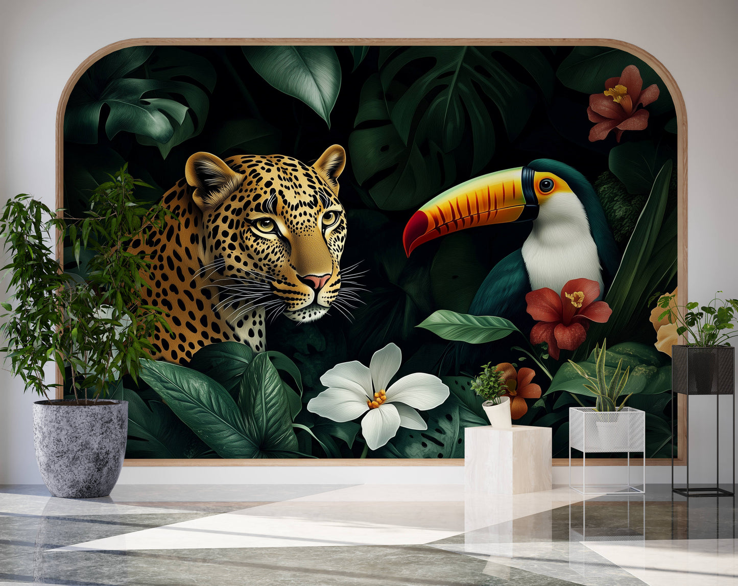 Animals Wallpaper - Peel and Stick Polyester
