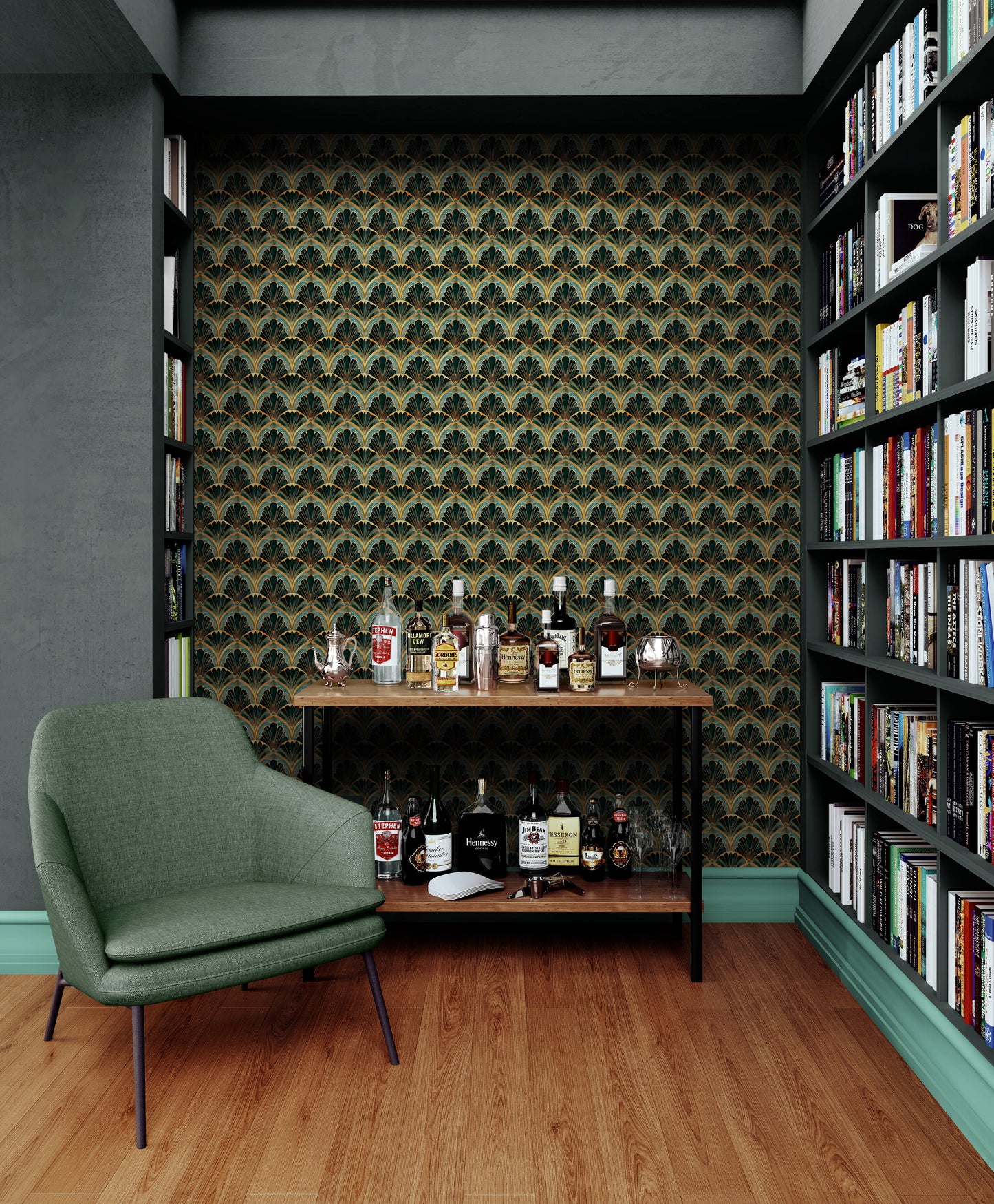 Art Deco Wallpaper - design 3#7