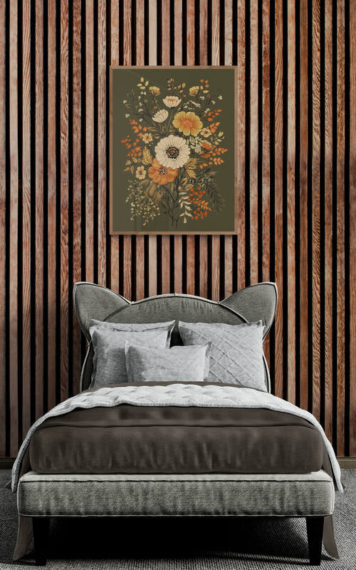 Boho wall art - framed and unframed canvas options