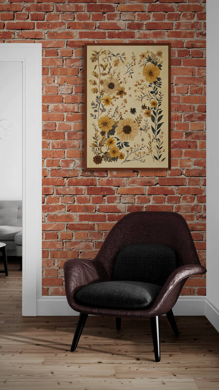 Boho wall art - framed and unframed canvas options