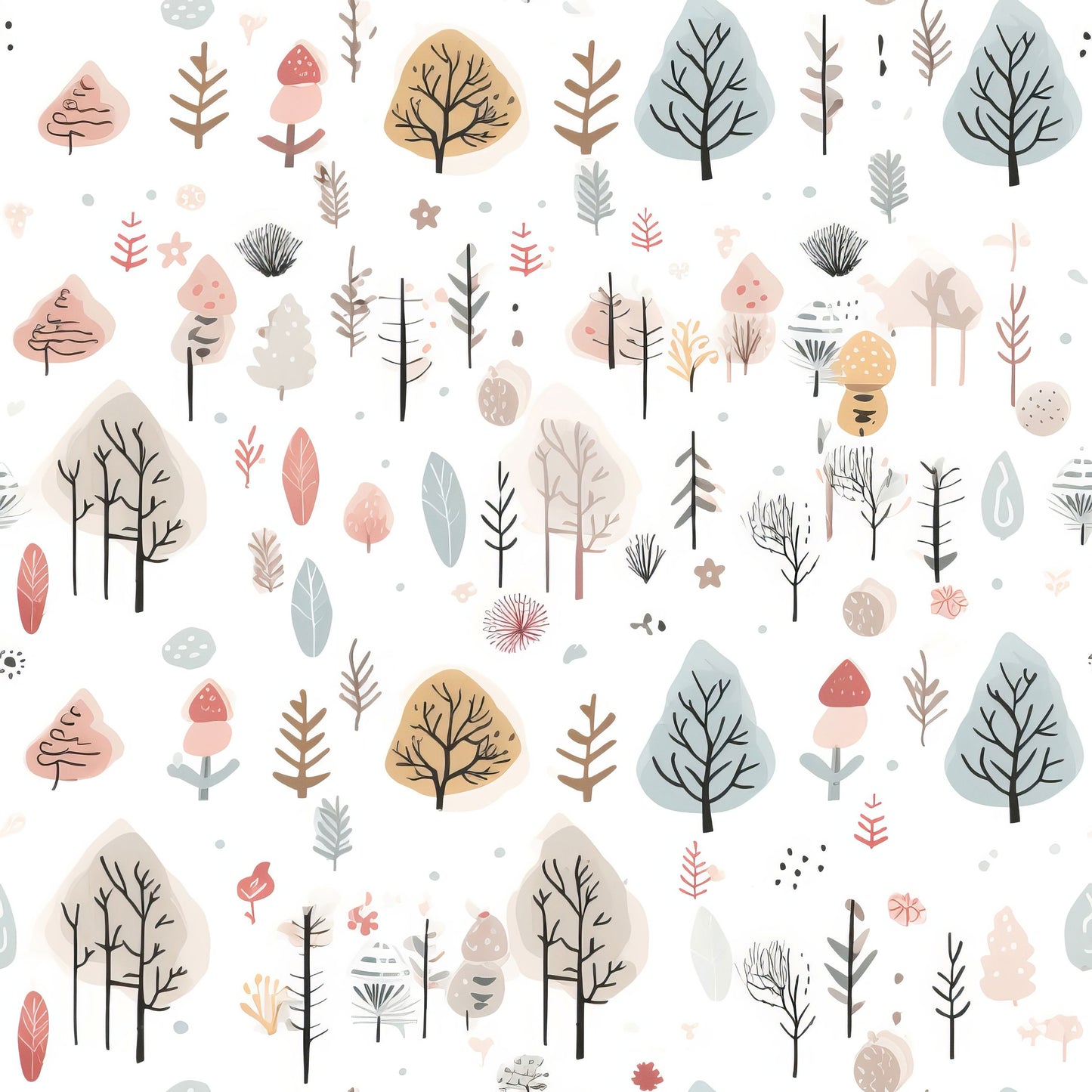 Woodland Animals - design 4