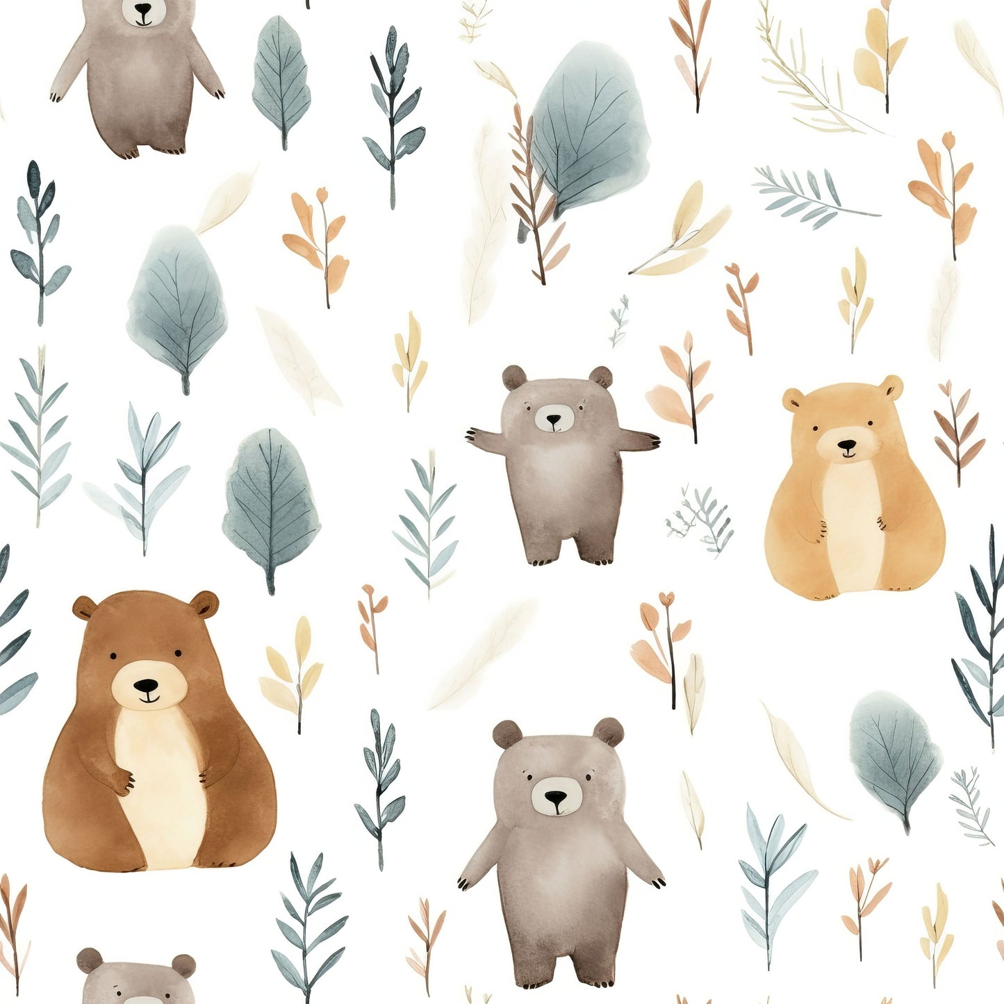 Woodland Animals - design 3