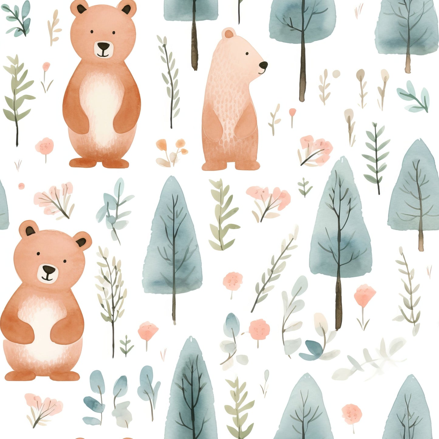 Woodland Animals - design 2