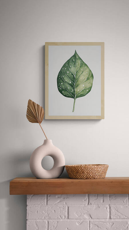 Botanical wall art - framed and unframed canvas options