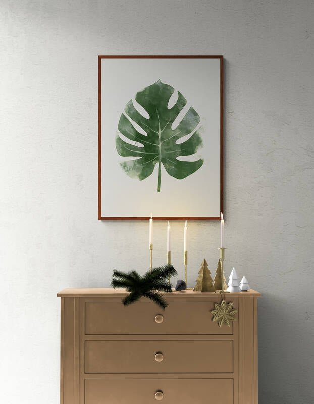 Botanical wall art - framed and unframed canvas options