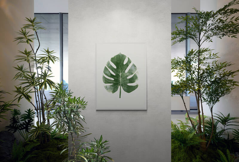 Botanical wall art - framed and unframed canvas options