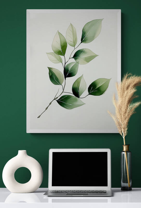 Botanical wall art - framed and unframed canvas options