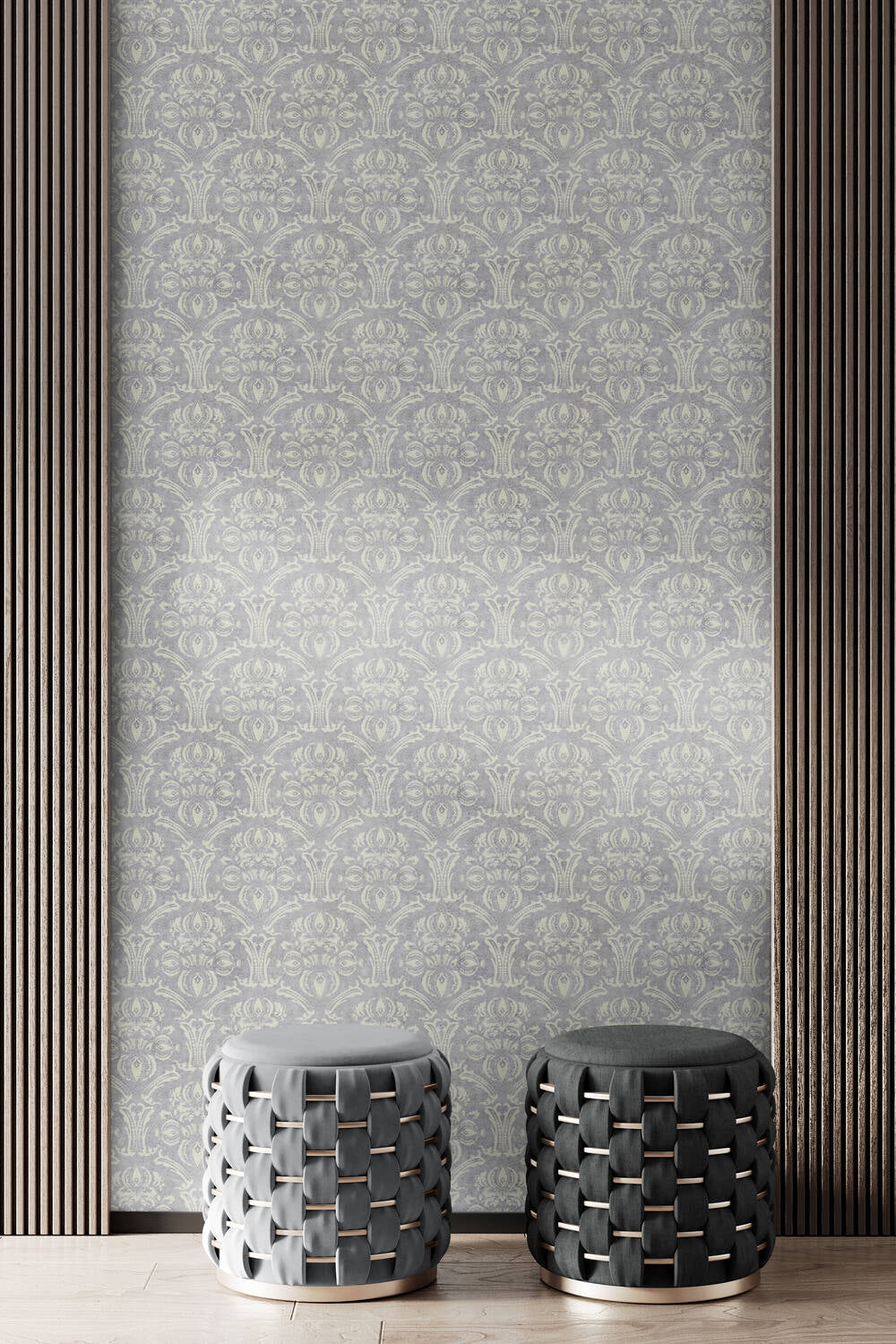 Damask Wallpaper - design - 1