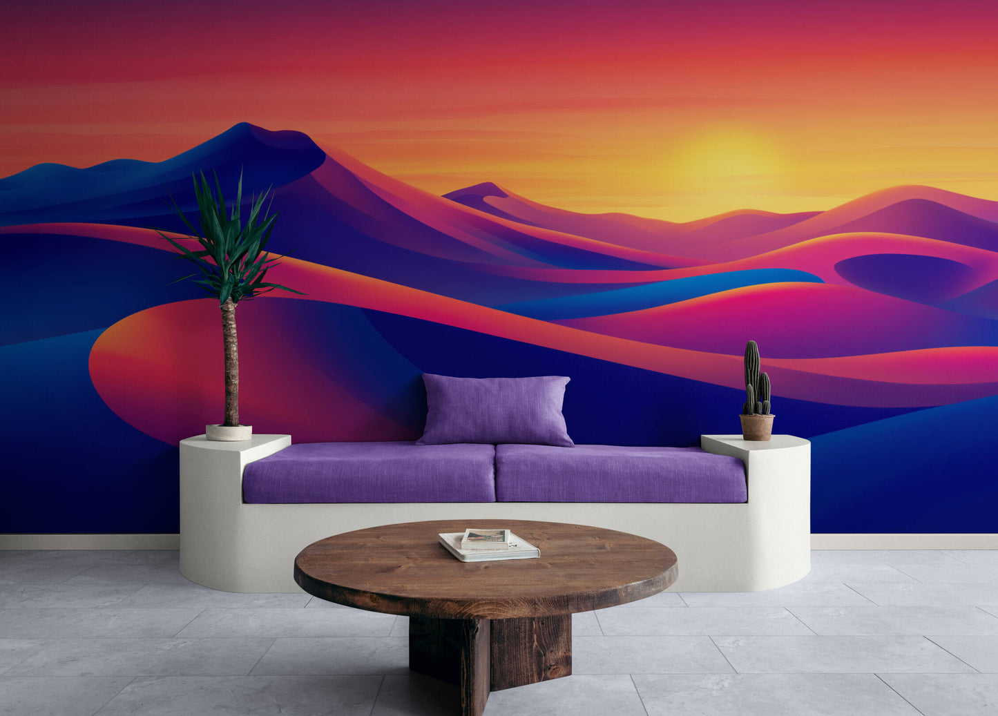 Desert Wallpaper - Peel and Stick Polyester