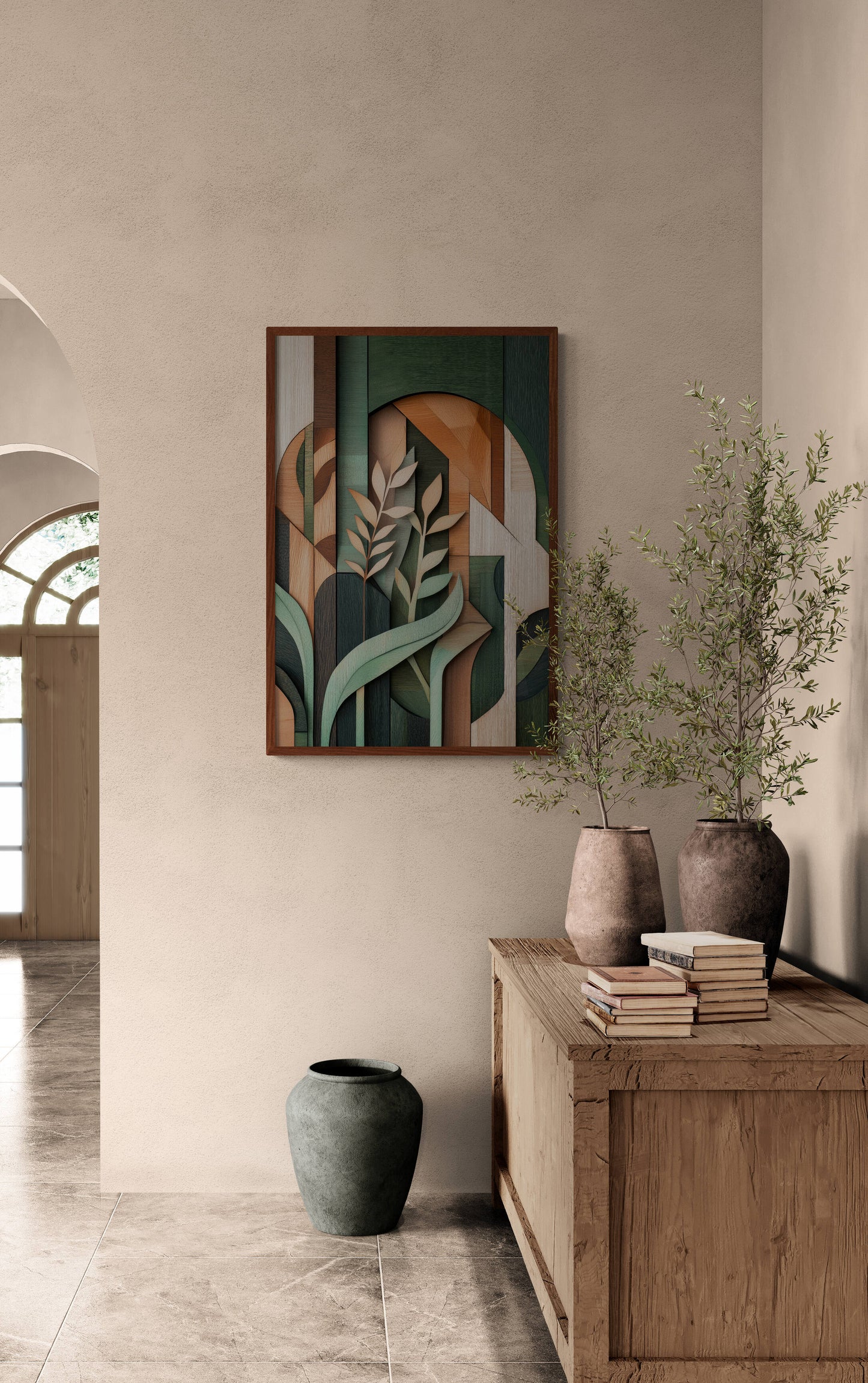 Floral canvas wall art - framed and unframed canvas