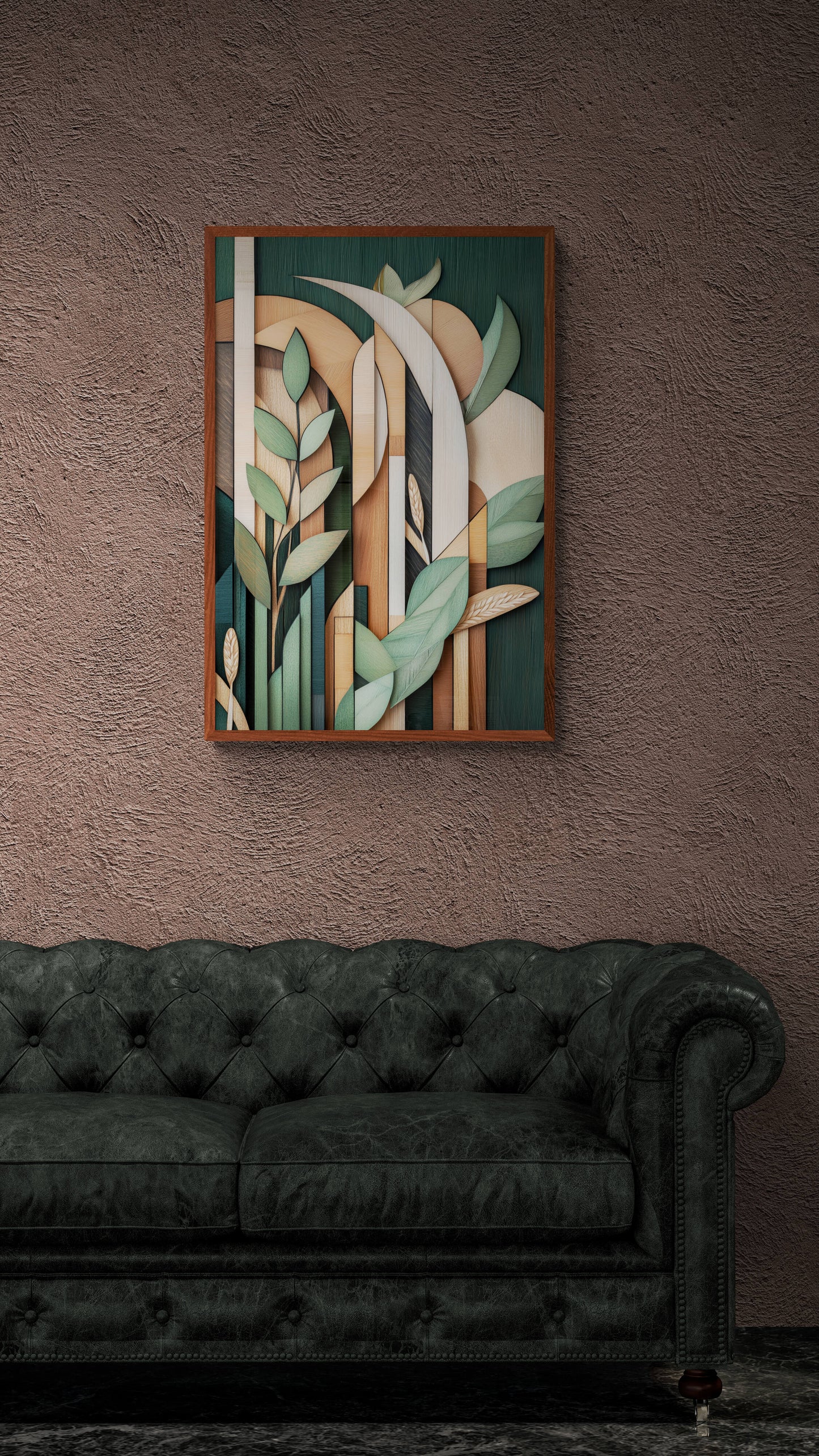 Floral canvas wall art - framed and unframed canvas