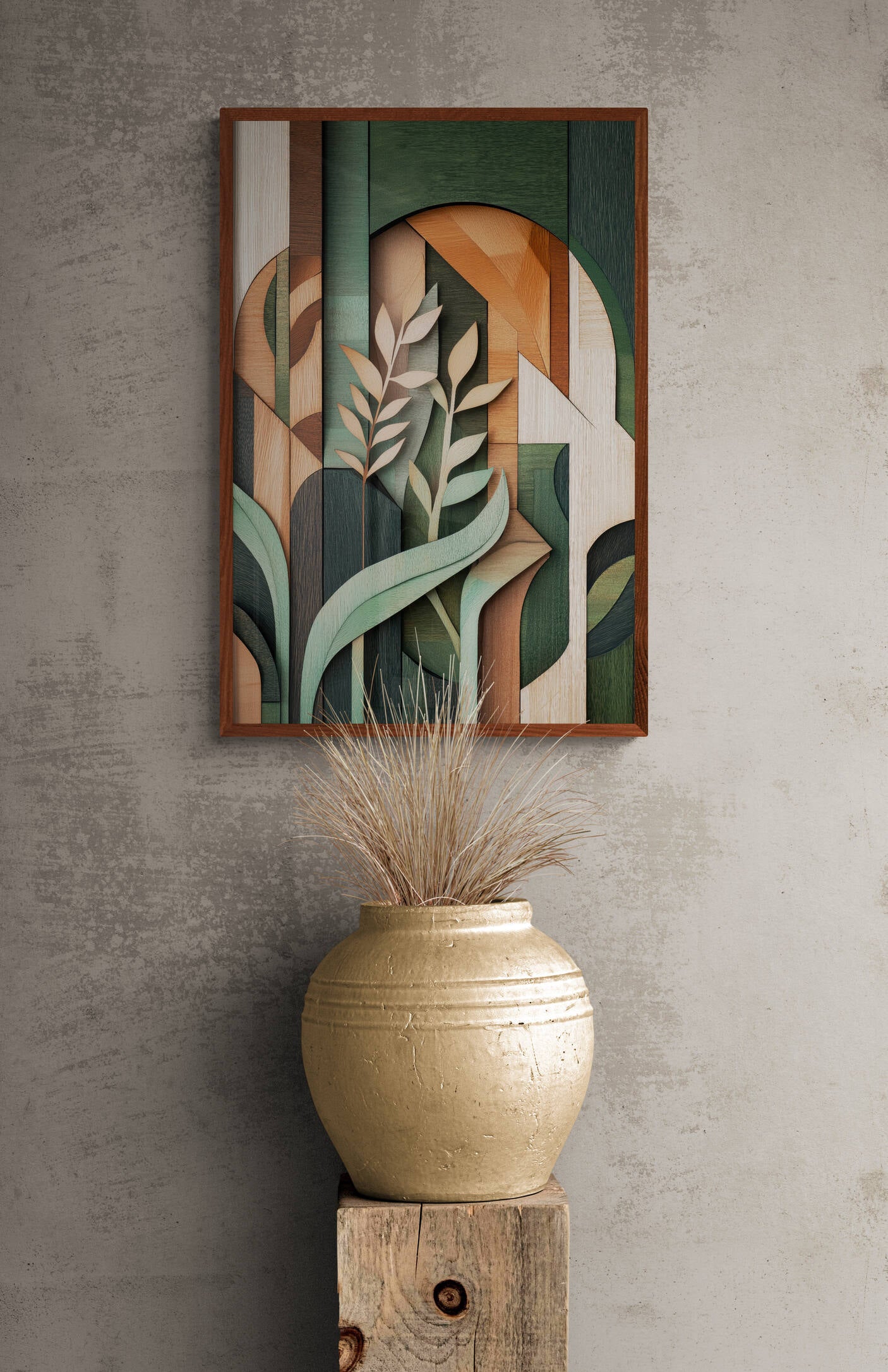 Floral canvas wall art - framed and unframed canvas