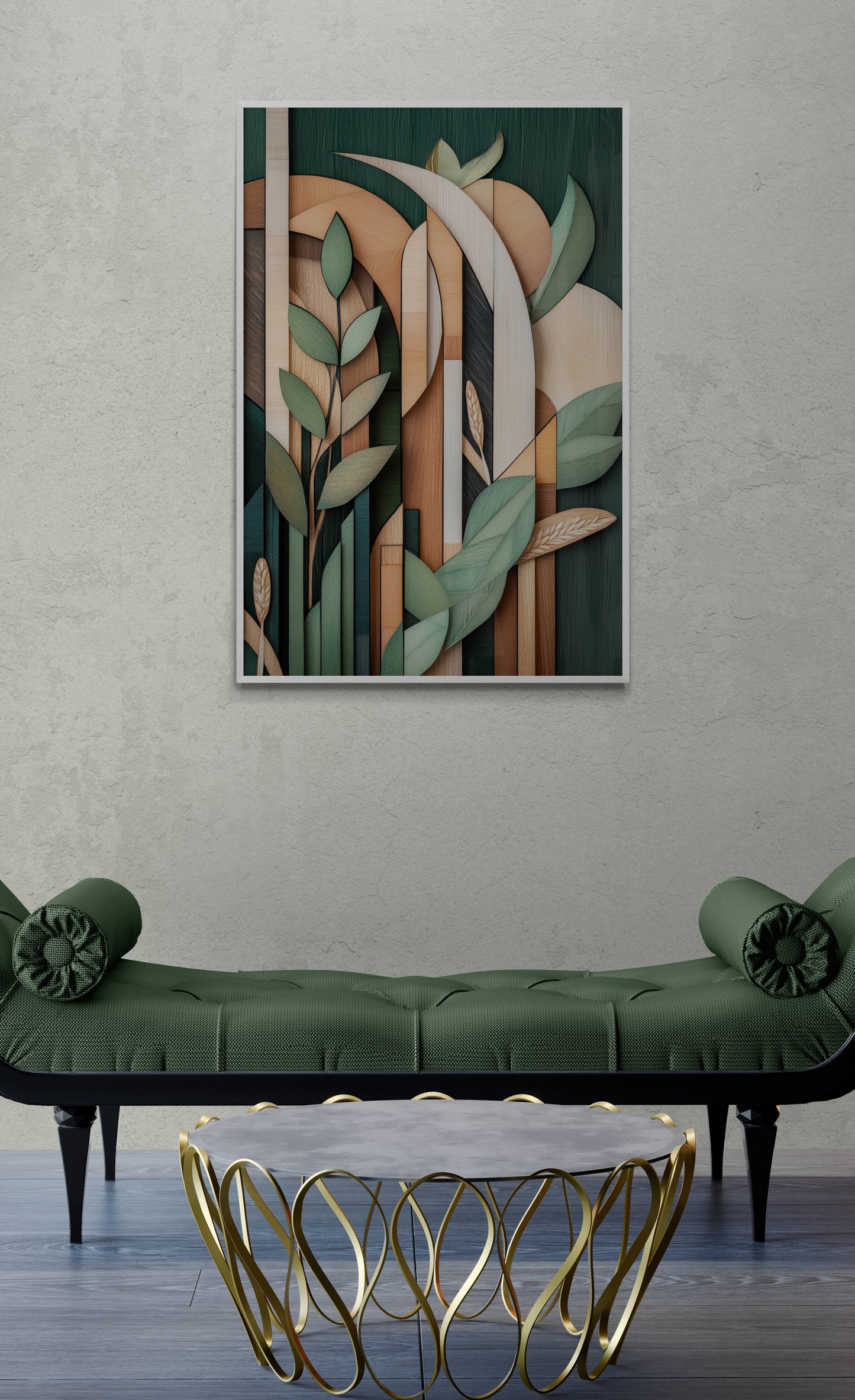 Floral canvas wall art - framed and unframed canvas