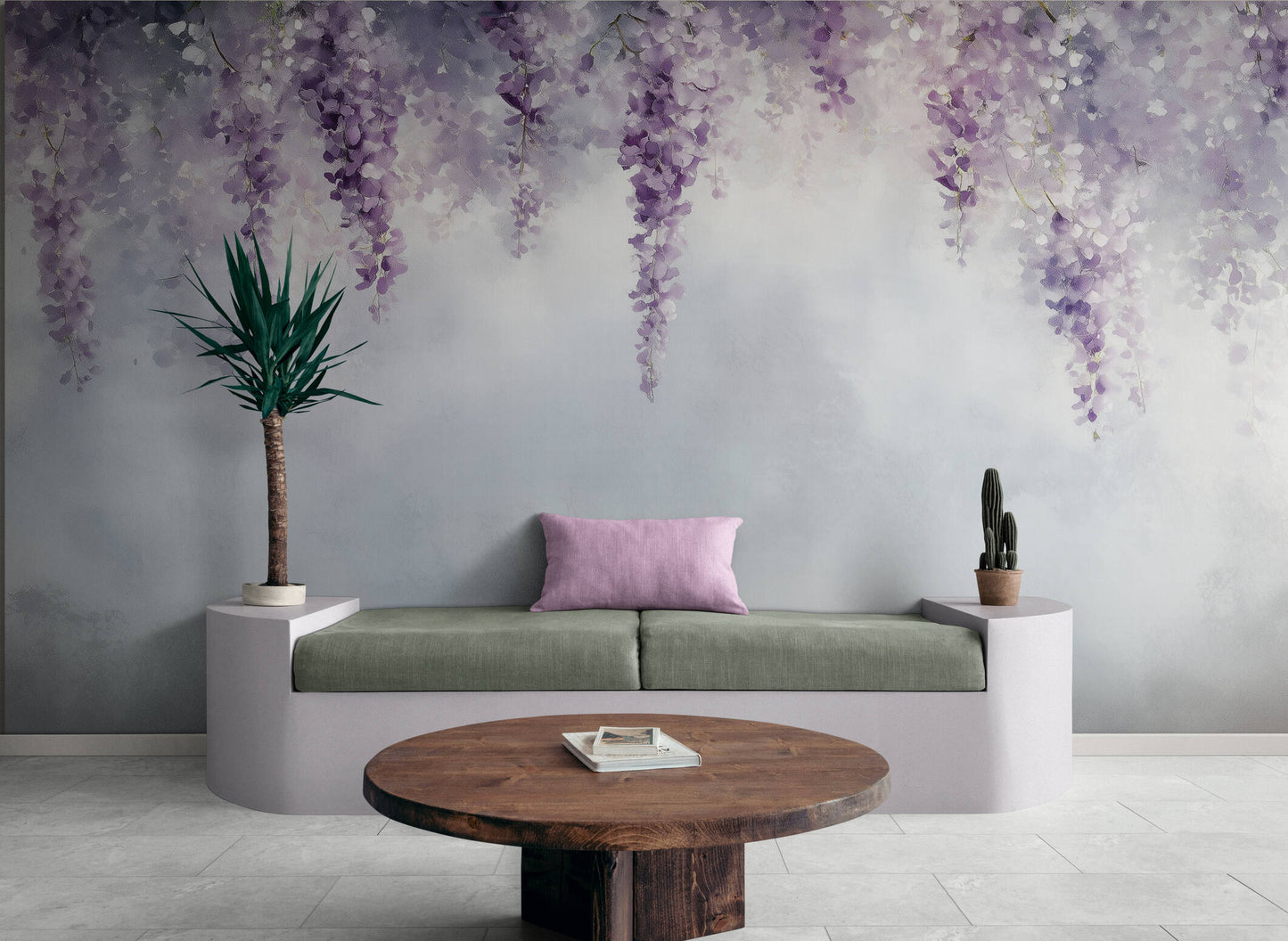 Floral Wall Mural - Design - 1
