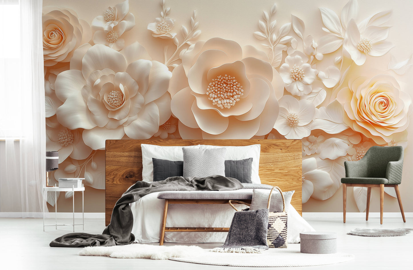 Floral Wall Mural - Design 4