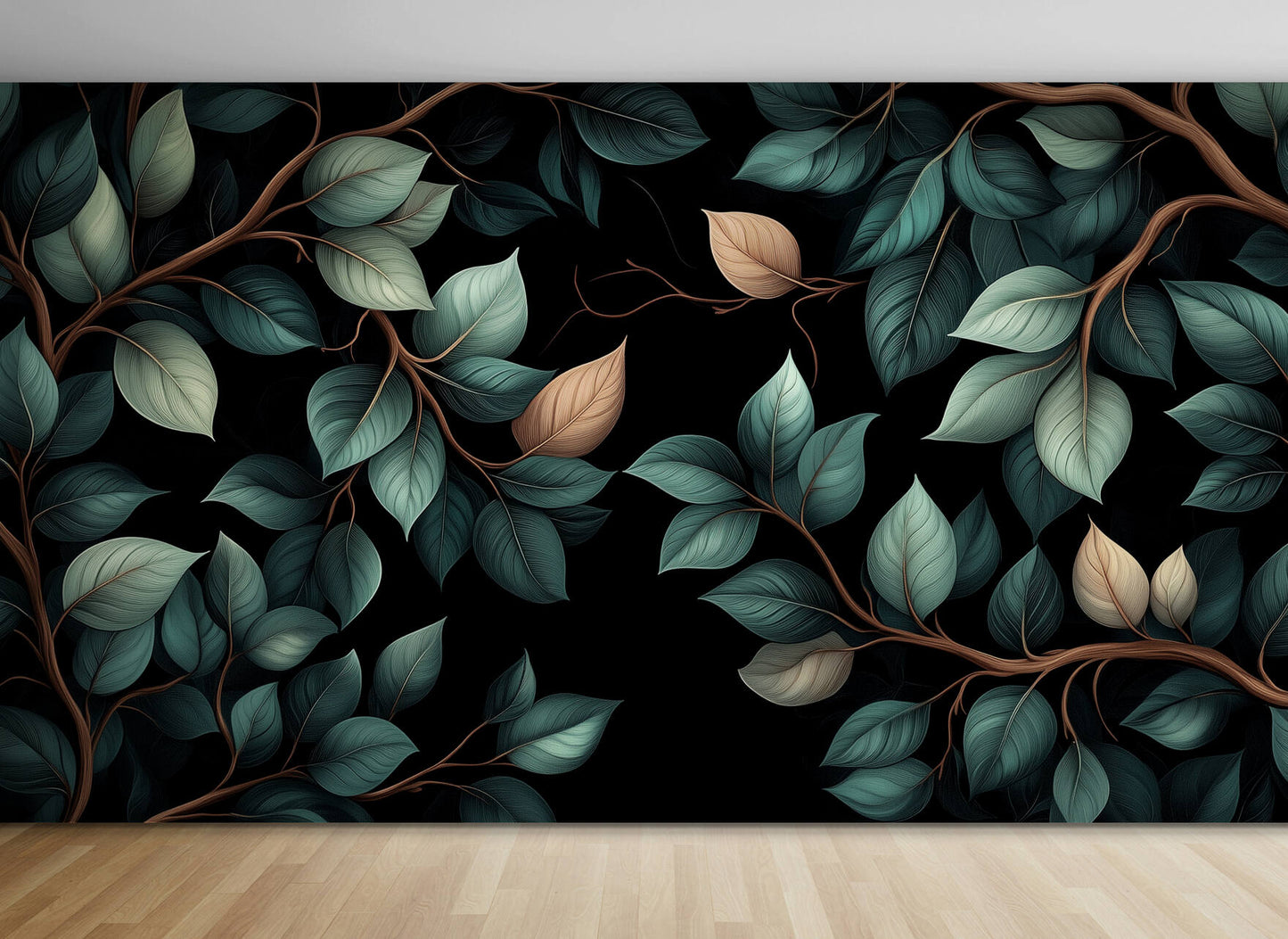 Floral Wall Mural - Design 3