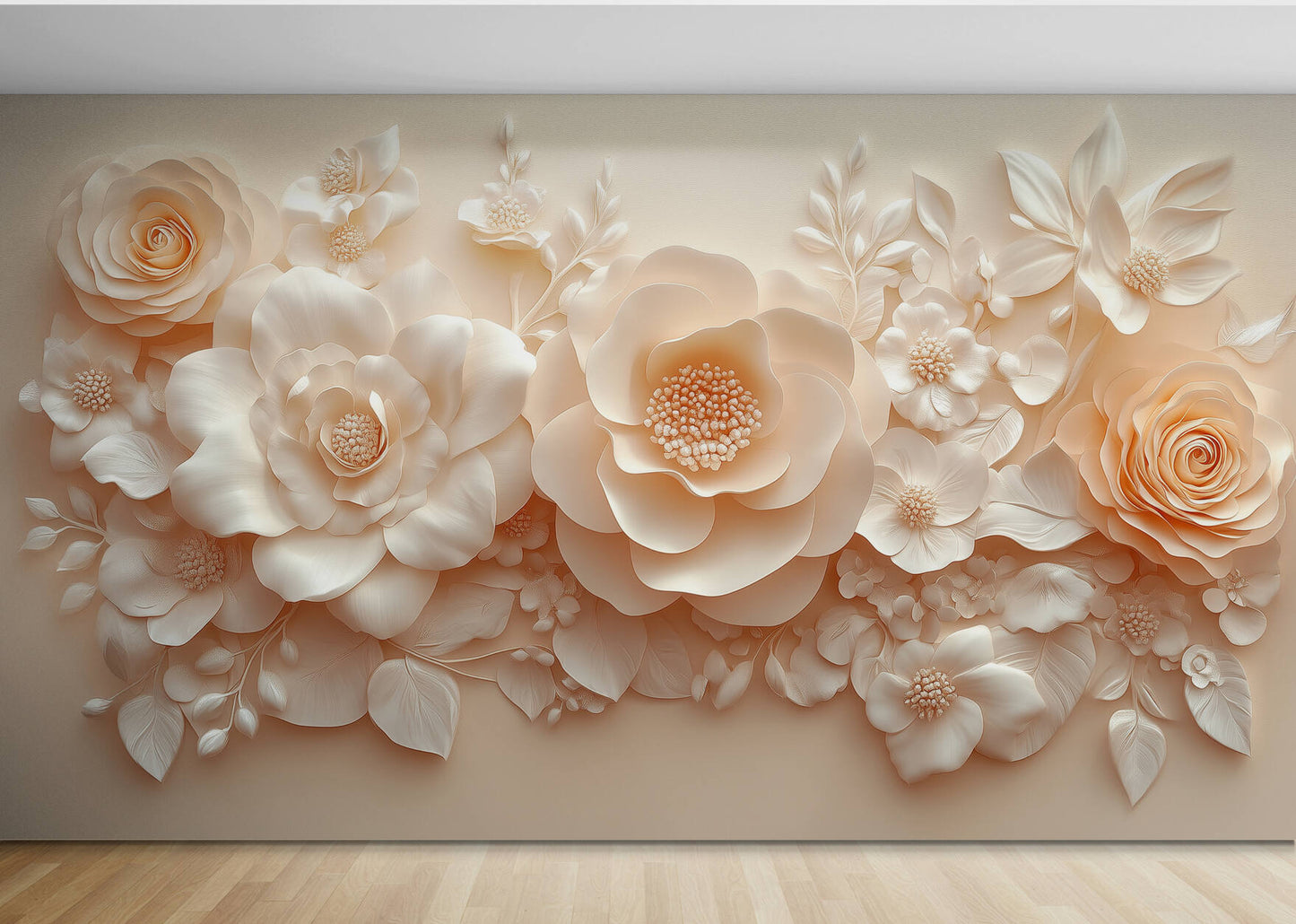 Floral Wall Mural - Design 4