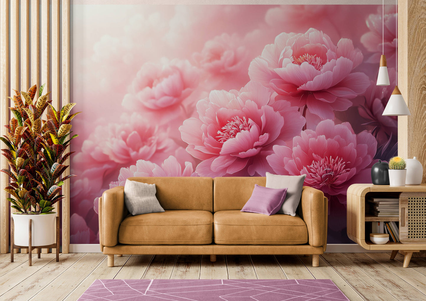 Floral Wall Mural - Design 5