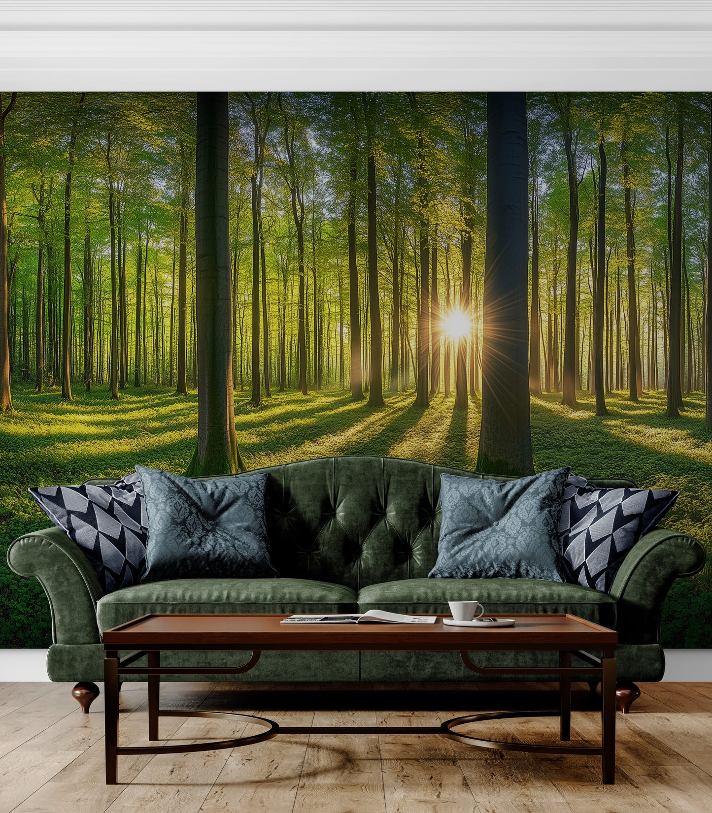 Forest Wallpaper - Peel and Stick Polyester