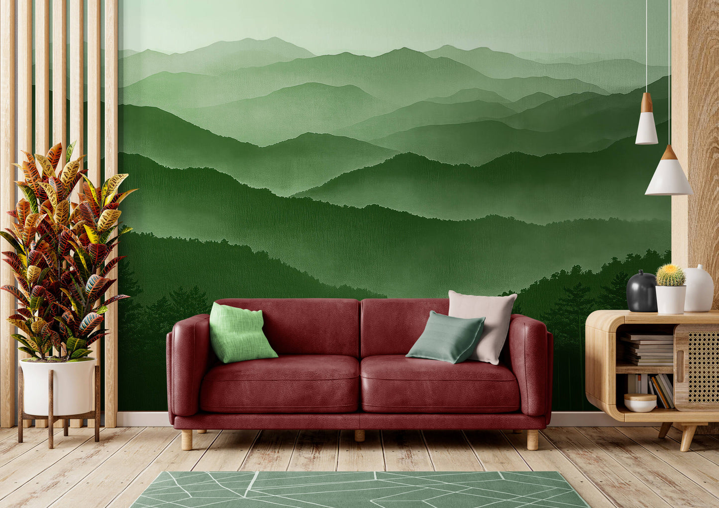 Forest Wallpaper - Peel and Stick Polyester