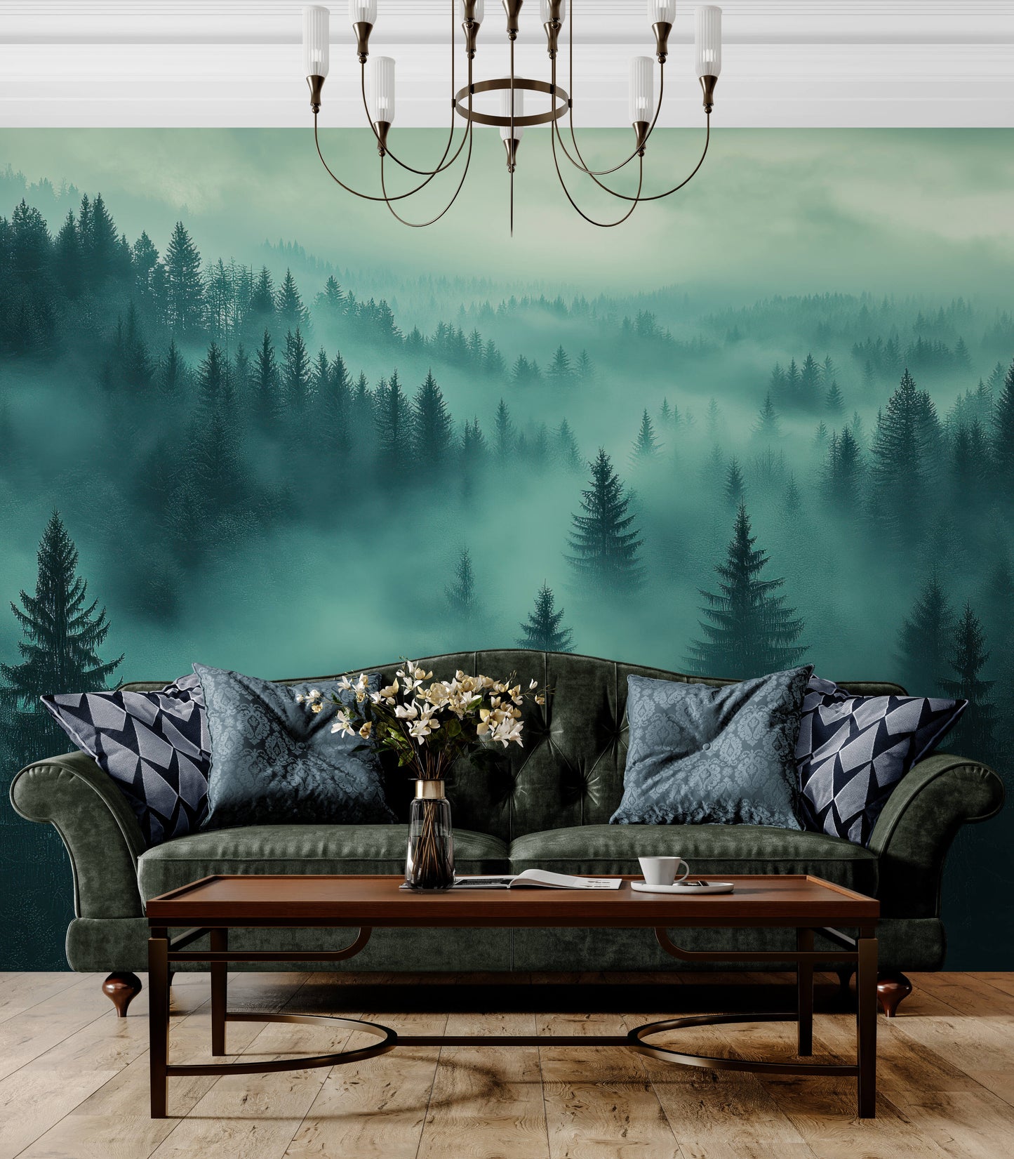 Forest Wallpaper - Peel and Stick Polyester