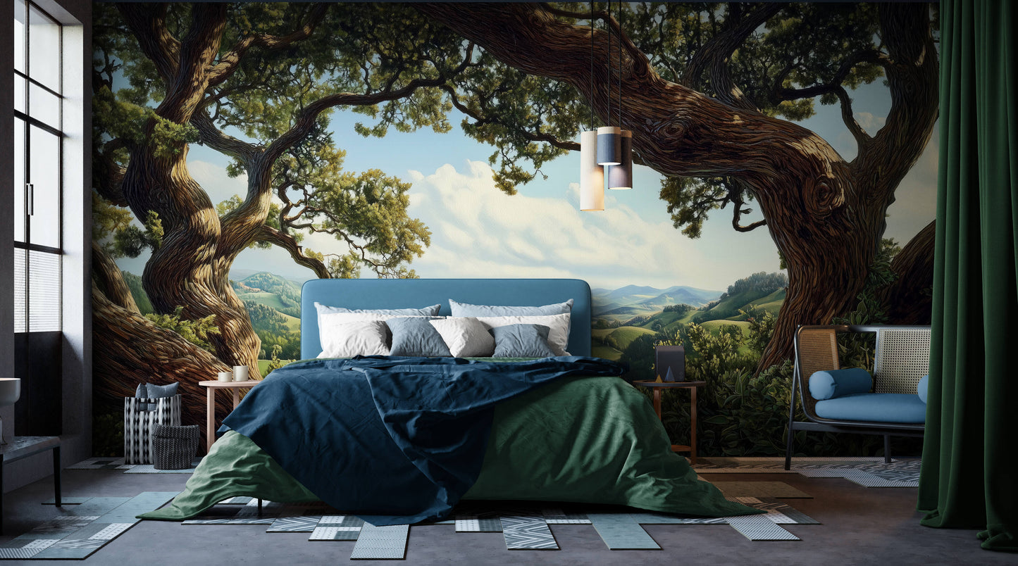 Forest Wallpaper - Peel and Stick Polyester