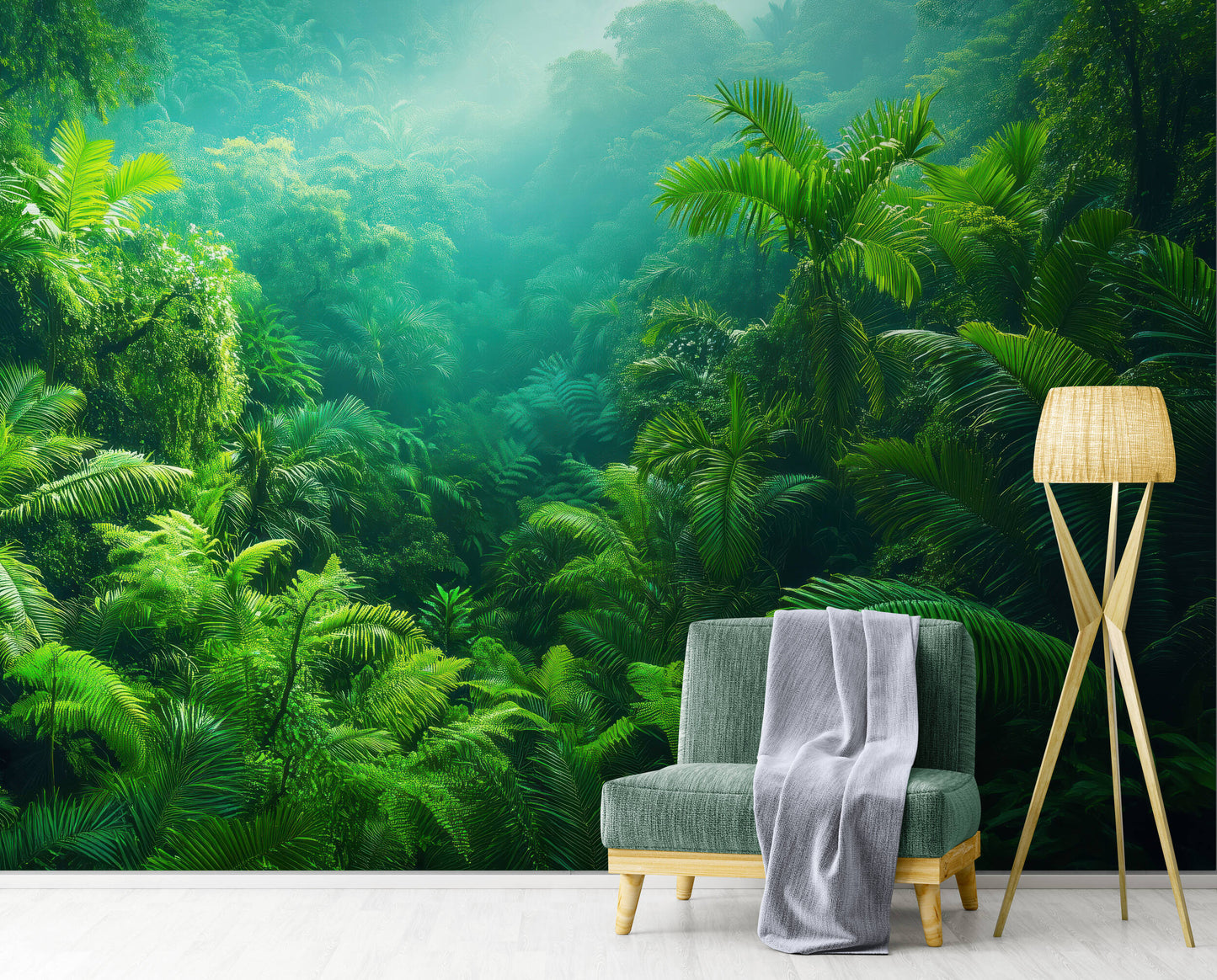 Rain Forest Wallpaper - design 2