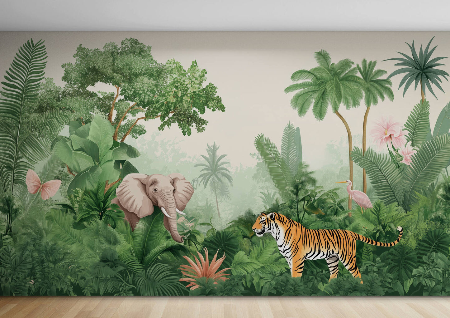 Kids Wallpaper - Jungle and safari animals wallpaper