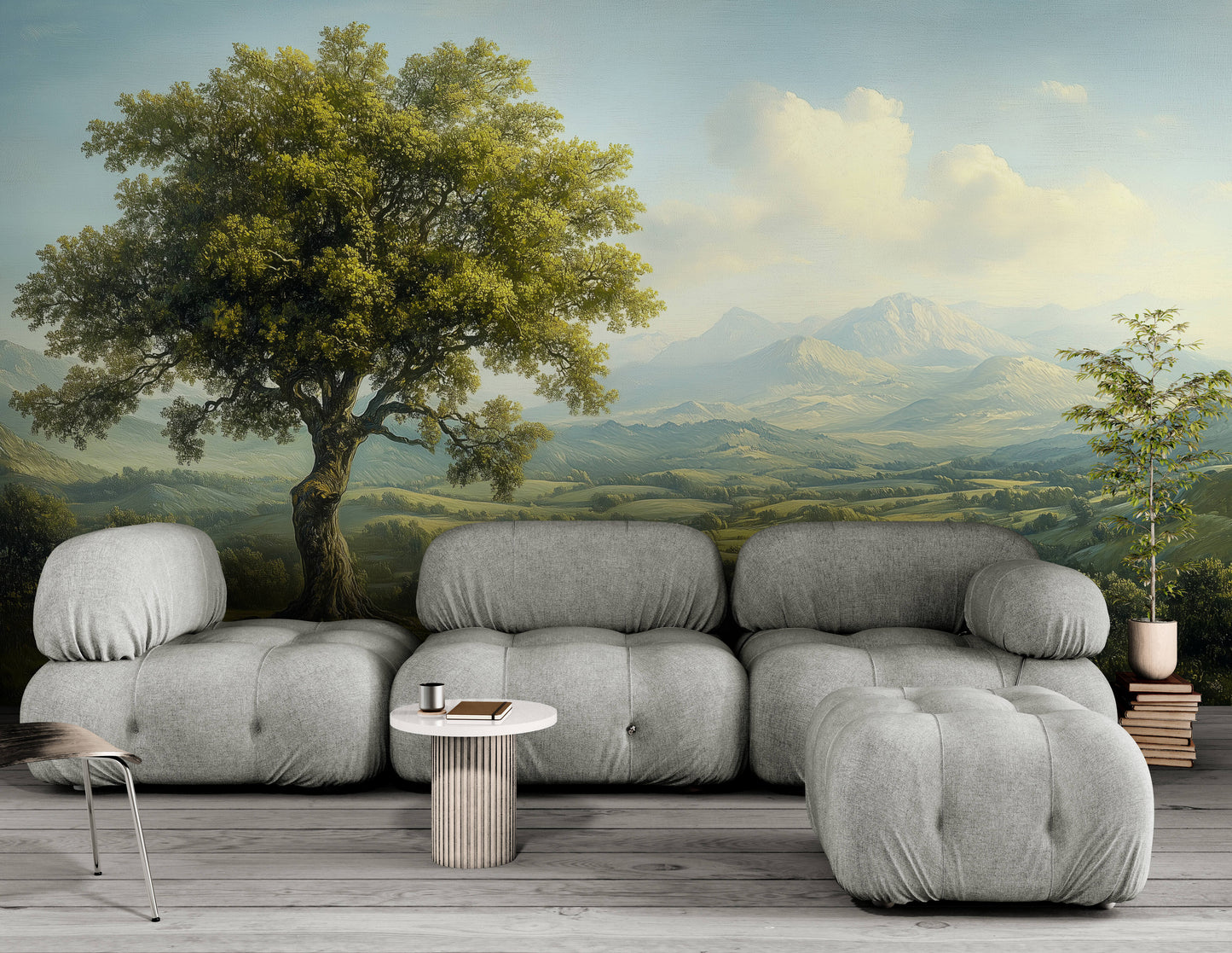 Landscape Wallpaper - Peel and Stick Polyester