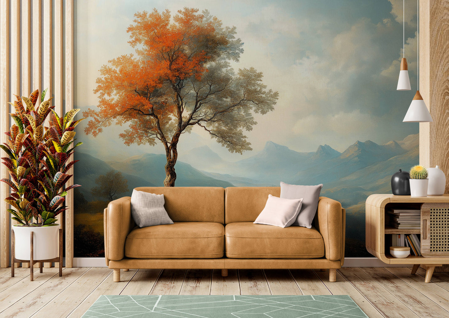 Landscape Wallpaper - Peel and Stick Polyester