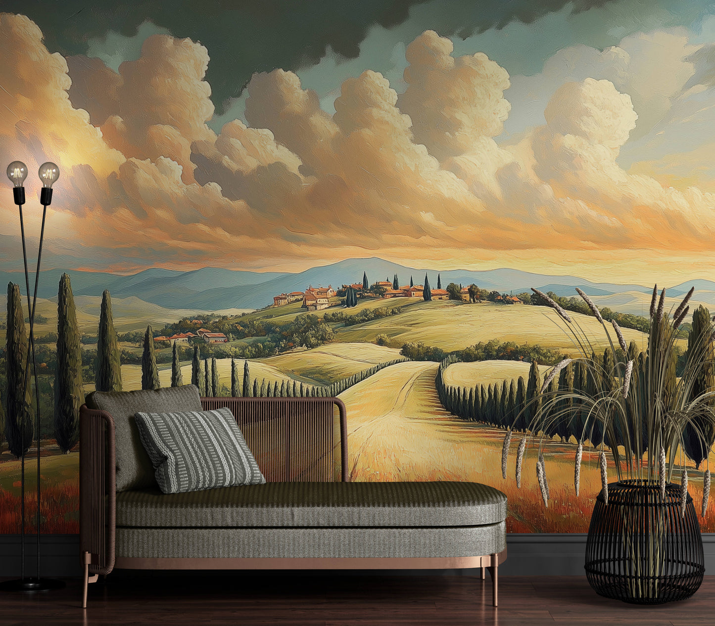 Landscape Wallpaper - Peel and Stick Polyester