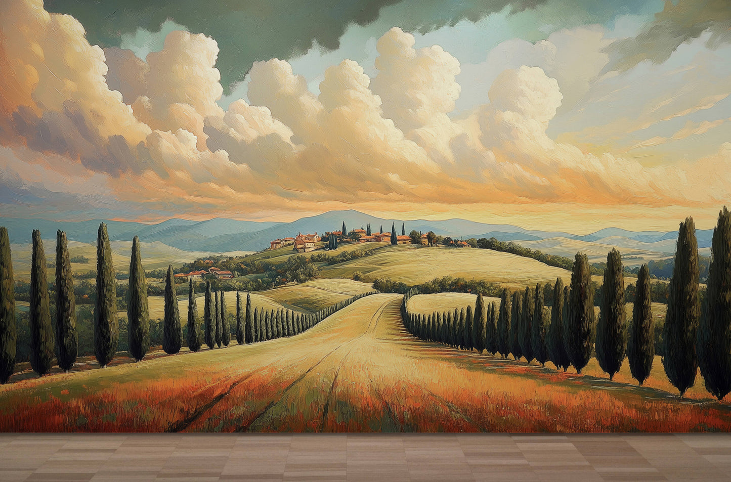 Landscape Wallpaper - Peel and Stick Polyester