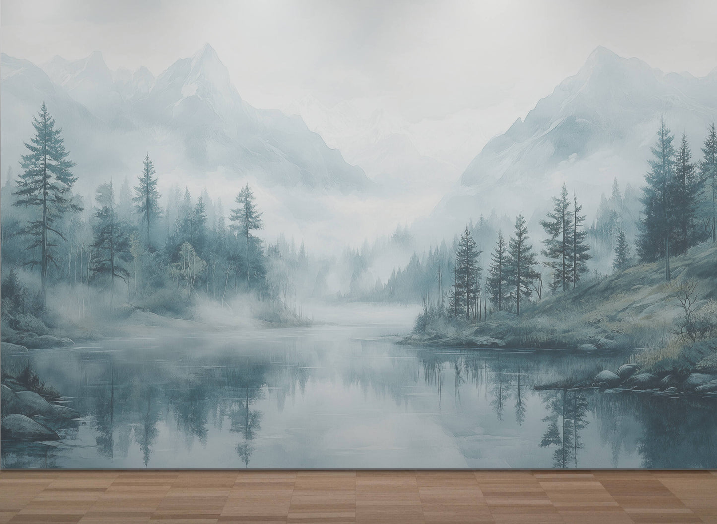 Scandinavian Wallpaper - Peel and Stick Polyester